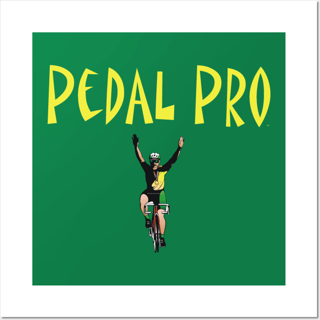 Cycling Pro Wall Art by teepossible